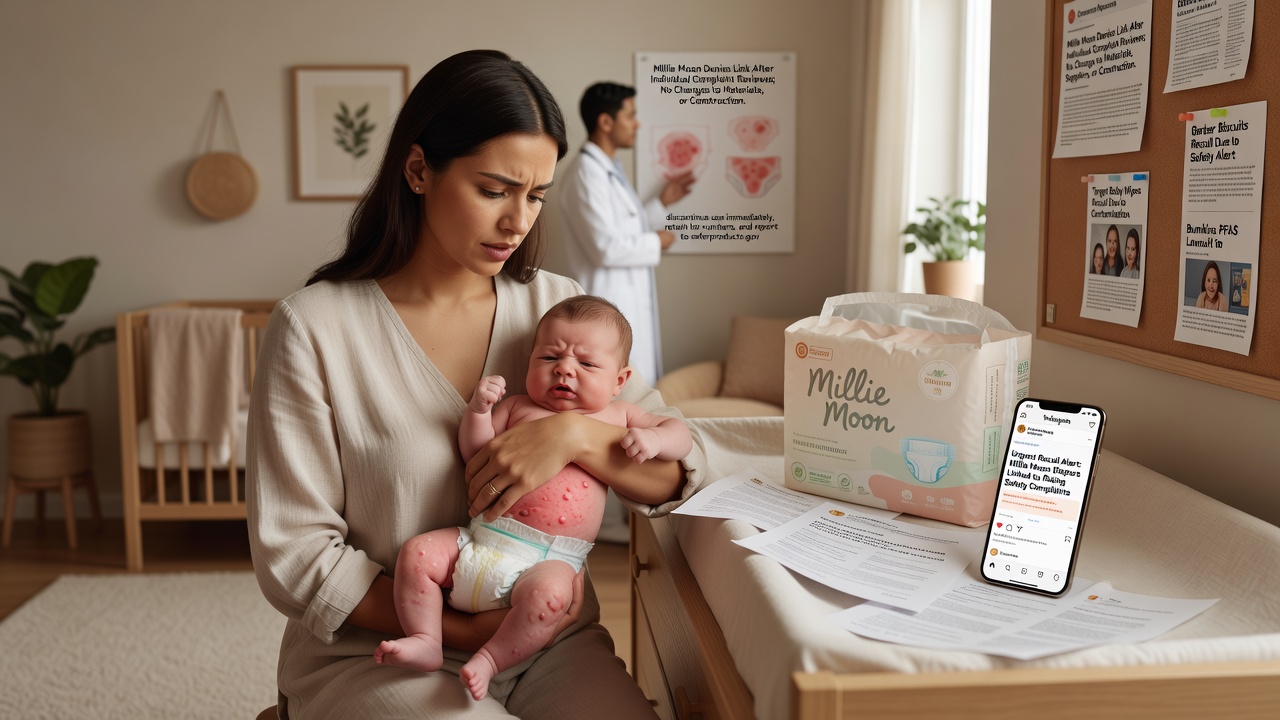 Consumer Reports Urges Parents to Stop Using Millie Moon Diapers